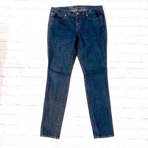 Madewell Skinny Low Jeans Dark Wash Blue Denim Low Rise Skinny Jeans Size 31